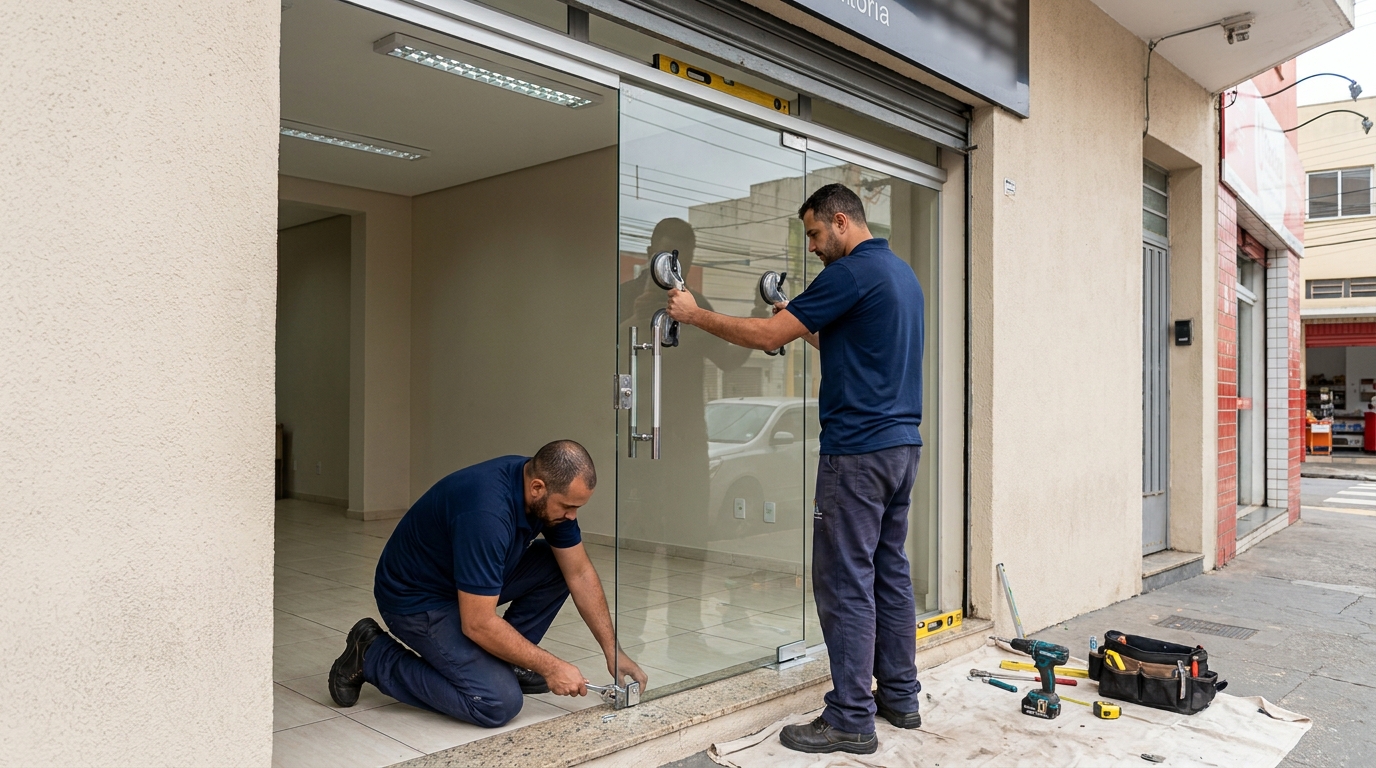 Portas Residenciais e Comerciais em Guarulhos‑SP